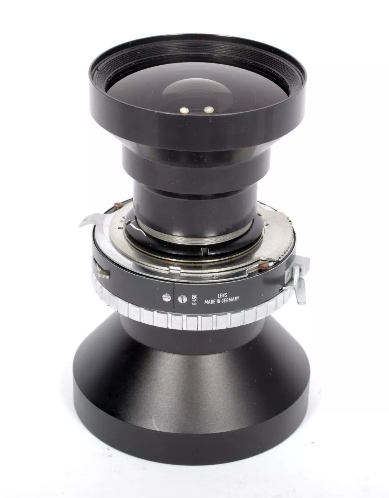Schneider Super Angulon 53mm F4 Lens in compur #0 Shutter TECHNIKA